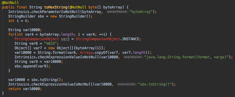 ByteArray to Hex Performance Comparison in Kotlin preview