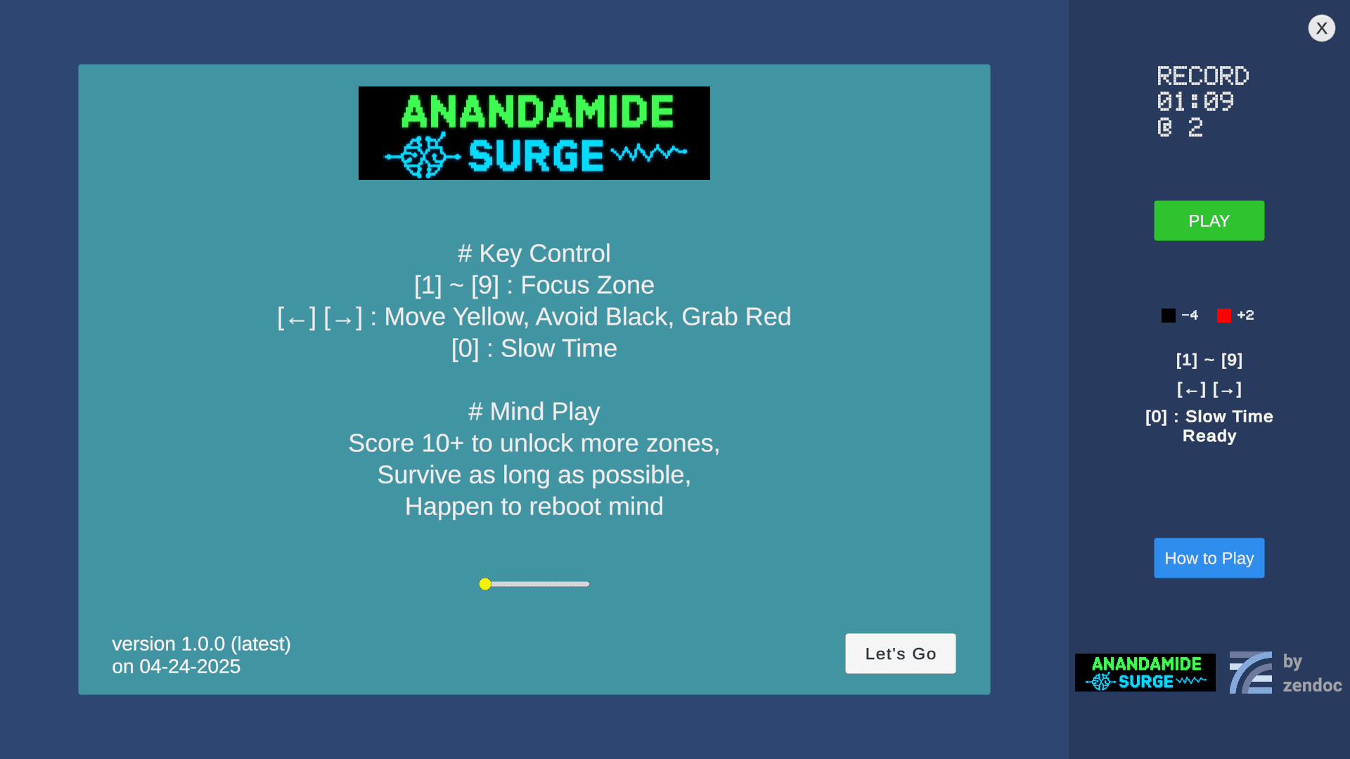 Anandamide Surge - brain rebooted on Unity Play preview
